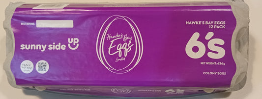 Colony Eggs Size 6 Dozen